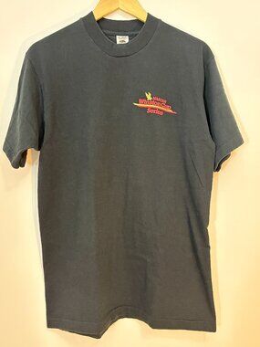 Vtg 1996 NASCAR Dale Earnhardt Profile of a Legend Tee L
